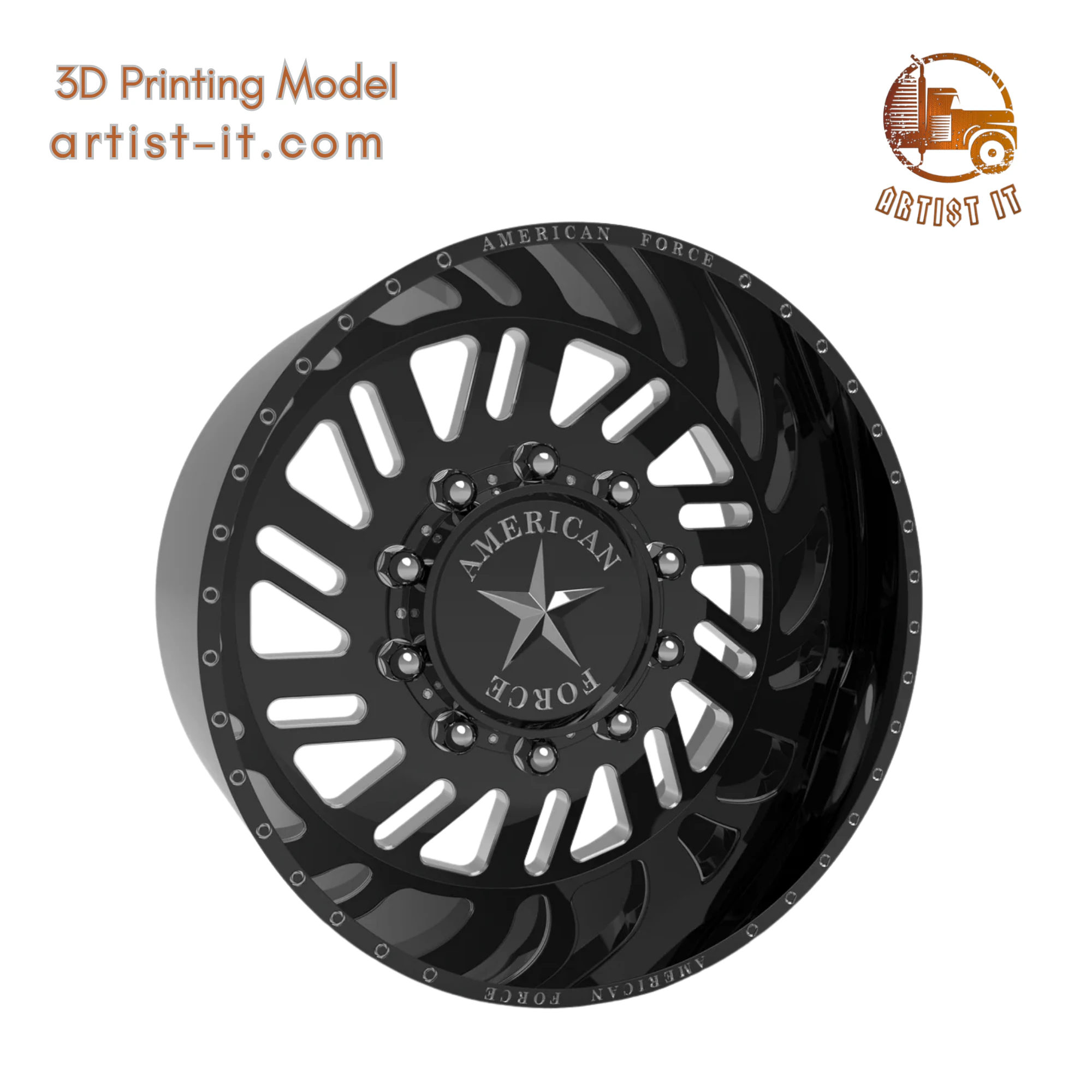 AMERICAN FORCE 670 SHIFT SD 3D Print Model .c4d .max .obj .3ds .fbx .stl .blend 