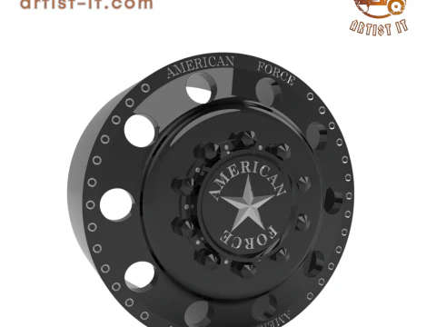AMERICAN FORCE 1 KLASYCZNY DRW Model do druku 3D