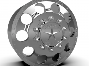 AMERICAN FORCE 5 HOLES DRW Modelo de Impressão 3D