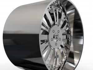 ASANTI AF113 WHEEL 3D MODEL 3Dプリントモデル