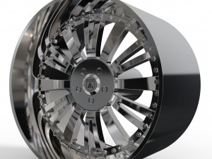 ASANTI AF113 WHEEL 3D MODEL 3Dプリントモデル