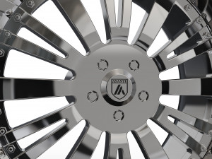 ASANTI AF113 WHEEL 3D MODEL 3Dプリントモデル