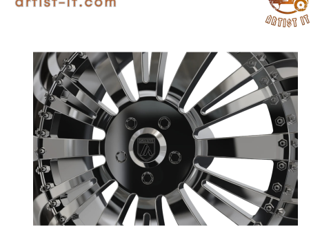 ASANTI AF113 WHEEL 3D MODEL 3D Print Model