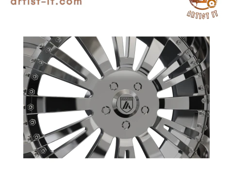 ASANTI AF113 WHEEL 3D MODEL 3D Print Model