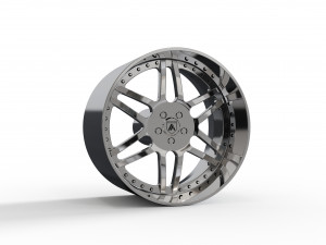 ASANTI AF116 WHEEL 3D MODEL 3D प्रिंट मॉडल