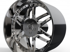 ASANTI AF116 WHEEL 3D MODEL Modello di stampa 3D