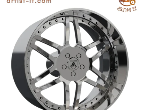 ASANTI AF116 휠 3D 모델 3D 프린트 모델