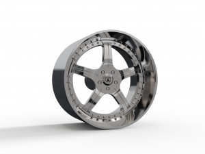 ASANTI AF118 WHEEL 3D MODEL 3Dプリントモデル