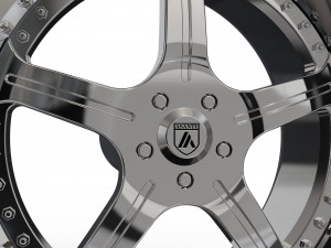 ASANTI AF118 WHEEL 3D MODEL 3D printmodel