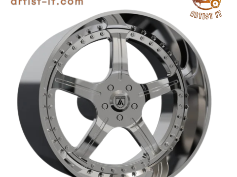 ASANTI AF118 WHEEL 3D MODEL 3D Print Model