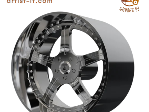 MODELLO 3D RUOTA ASANTI AF118 Modello di stampa 3D