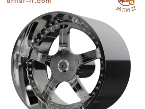 ASANTI AF118 WHEEL 3D MODEL 3D Print Model