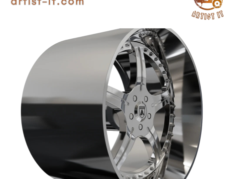 MODELLO 3D RUOTA ASANTI AF118 Modello di stampa 3D