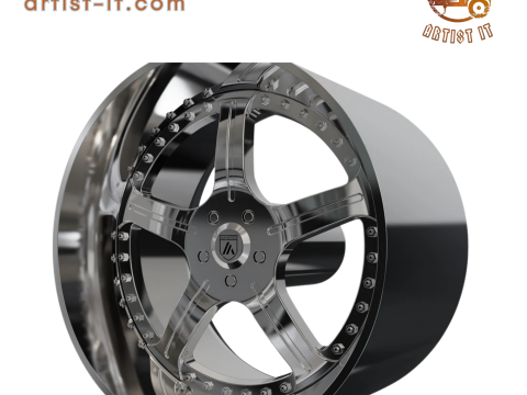 MODELLO 3D RUOTA ASANTI AF118 Modello di stampa 3D