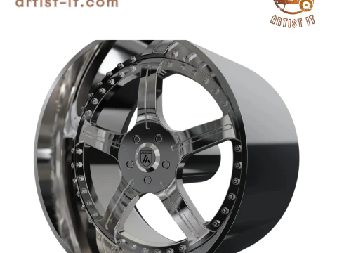 ASANTI AF118 WHEEL 3D MODEL 3D Print Model