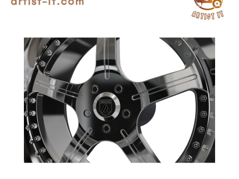 MODELLO 3D RUOTA ASANTI AF118 Modello di stampa 3D