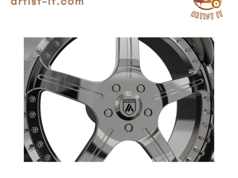 MODELLO 3D RUOTA ASANTI AF118 Modello di stampa 3D