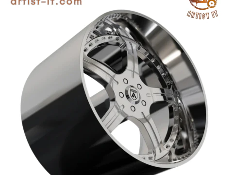 ASANTI AF118 WHEEL 3D MODEL 3D Print Model