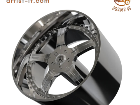 MODELLO 3D RUOTA ASANTI AF118 Modello di stampa 3D