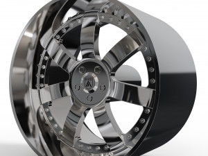 ASANTI AF121 WHEEL 3D MODEL Model do druku 3D