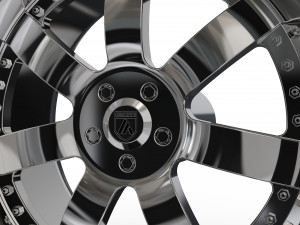 ASANTI AF121 WHEEL 3D MODEL Model do druku 3D