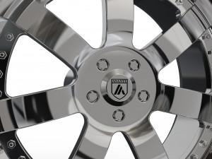 ASANTI AF121 WHEEL 3D MODEL Model do druku 3D