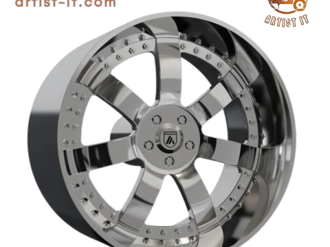 ASANTI AF121 WHEEL 3D MODEL 3D Print Model