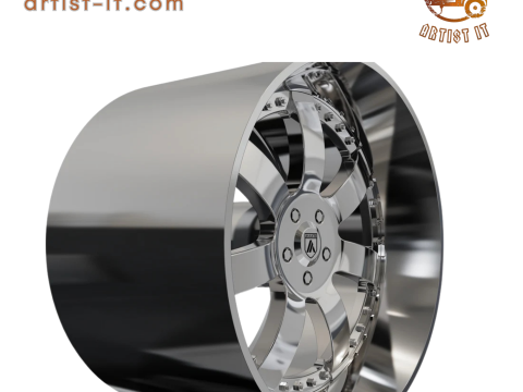 КОЛЕСО ASANTI AF121 3D МОДЕЛЬ 3D Принт Модель