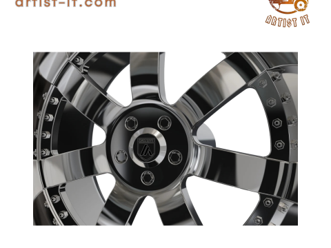 КОЛЕСО ASANTI AF121 3D МОДЕЛЬ 3D Принт Модель