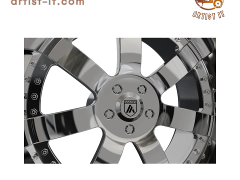 ASANTI AF121 WHEEL 3D MODEL 3D Print Model