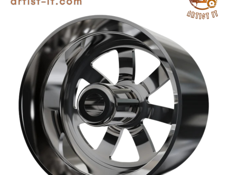 КОЛЕСО ASANTI AF121 3D МОДЕЛЬ 3D Принт Модель