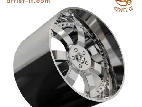 КОЛЕСО ASANTI AF121 3D МОДЕЛЬ 3D Принт Модель