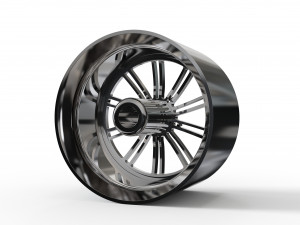 ASANTI AF128 WHEEL 3D MODEL 3Dプリントモデル