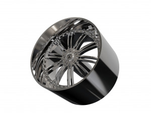 ASANTI AF128 WHEEL 3D MODEL 3Dプリントモデル