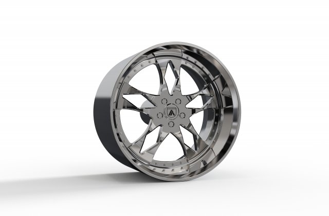 ASANTI AF129 WHEEL 3D MODEL Modèles 3D en vedette .c4d .max .obj .3ds .fbx .stl .blend 