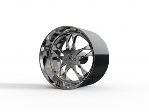 ASANTI AF129 WHEEL 3D MODEL Modèles 3D en vedette