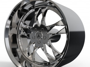 ASANTI AF129 WHEEL 3D MODEL Modèles 3D en vedette