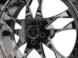 ASANTI AF129 WHEEL 3D MODEL Modèles 3D en vedette