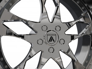 ASANTI AF129 WHEEL 3D MODEL Modèles 3D en vedette