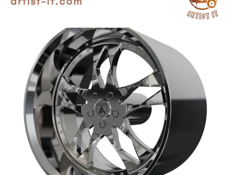 ASANTI AF129 WHEEL 3D MODEL 3D Print Model