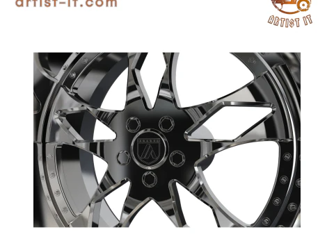 ASANTI AF129 WHEEL 3D MODEL 3D Print Model