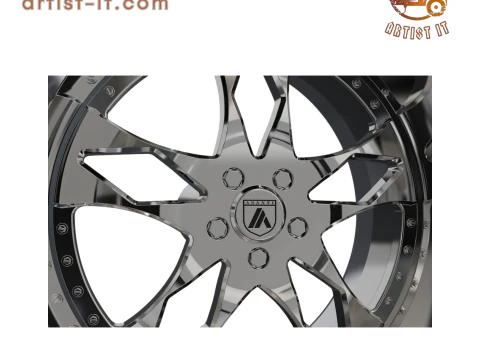 ASANTI AF129 WHEEL 3D MODEL 3D Print Model