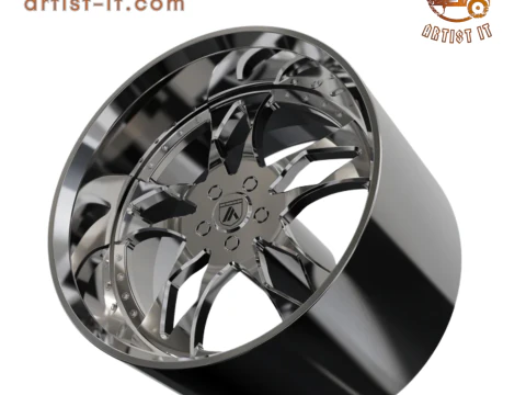 ASANTI AF129 WHEEL 3D MODEL 3D Print Model