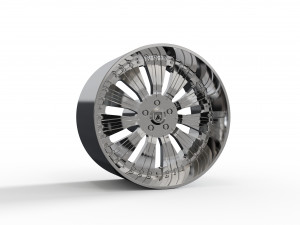 ASANTI AF136 WHEEL 3D MODEL Modelo de Impressão 3D