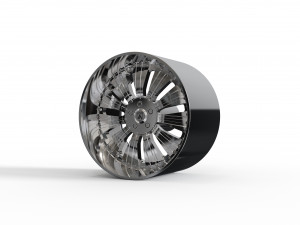 ASANTI AF136 WHEEL 3D MODEL Modelo de Impressão 3D