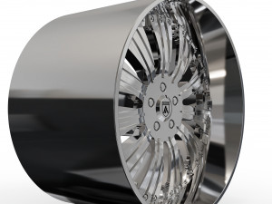 ASANTI AF136 WHEEL 3D MODEL Modelo de Impressão 3D