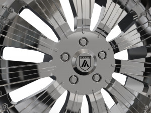 ASANTI AF136 WHEEL 3D MODEL Modelo de Impressão 3D