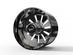 ASANTI AF136 WHEEL 3D MODEL Modelo de Impressão 3D