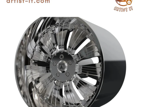 ASANTI AF136 WHEEL 3D MODEL 3D Print Model