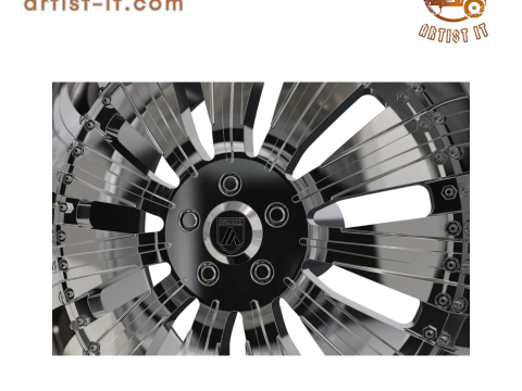 ASANTI AF136 WHEEL 3D MODEL 3D Print Model